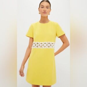 Tuckernuck Yellow Dress with White Accents